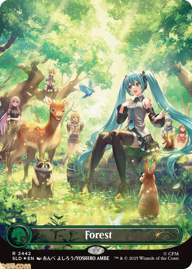 【MTG】初音ミクの統率者デッキの受注生産が24時間限定で実施。楽天ブックスでは8月11日に開始。KEI、八三、さいとうなおきら描き下ろしのカードデザインも公開