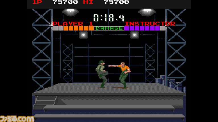 【アケアカ/アケアカ2】『コンバットスクール』8月6日に配信。教官から課せられる苛酷な訓練に立ち向かうアクションゲーム。無事に卒業しヒーローになれるか