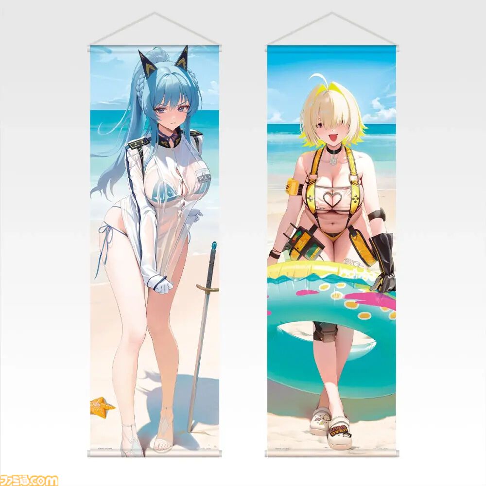 NIKKE』一番くじが本日（8/8）発売。水着エレグのフィギュアがラスト