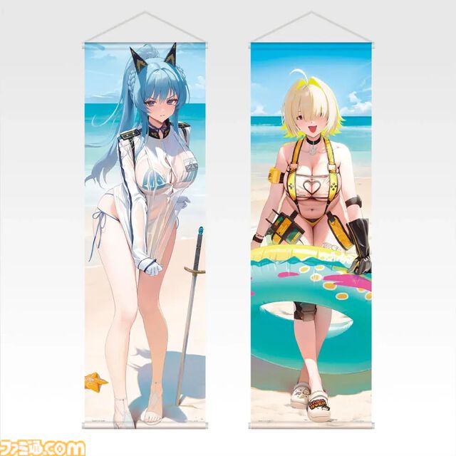 『NIKKE』一番くじが本日（8/8）発売。水着エレグのフィギュアがラストワン賞。DOROたちのかわいいマグネットなども展開