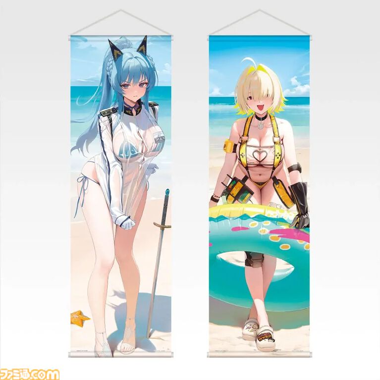 『NIKKE』一番くじが本日(8/8)発売。水着エレグのフィギュアがラストワン賞。DOROたちのかわいいマグネットなども展開