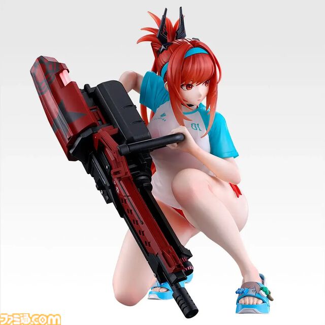 『NIKKE』一番くじが本日（8/8）発売。水着エレグのフィギュアがラストワン賞。DOROたちのかわいいマグネットなども展開