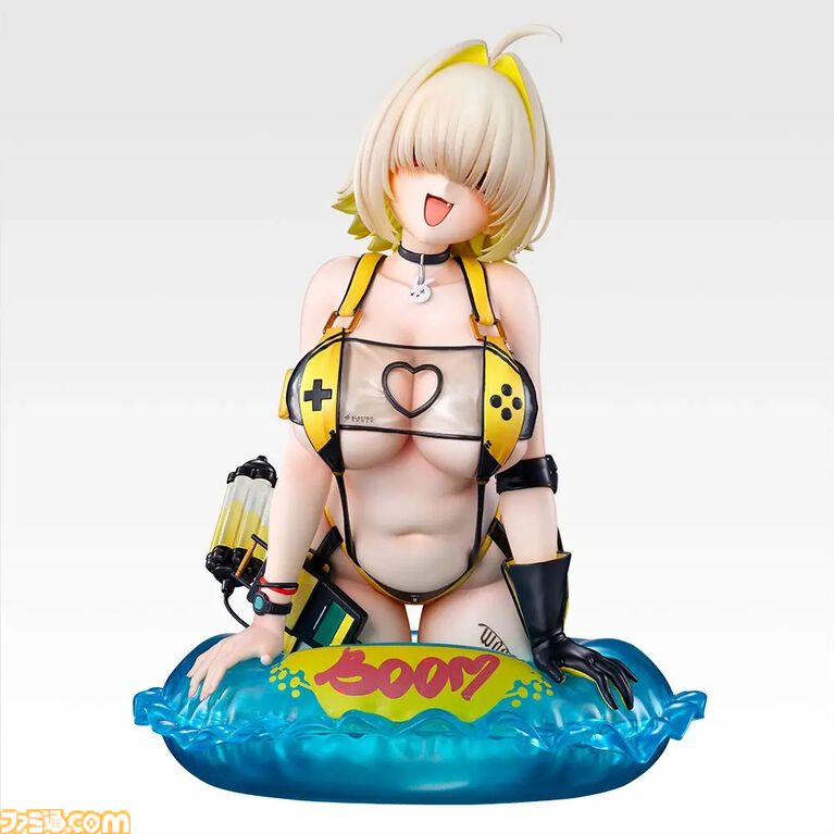 『NIKKE』一番くじが本日(8/8)発売。水着エレグのフィギュアがラストワン賞。DOROたちのかわいいマグネットなども展開