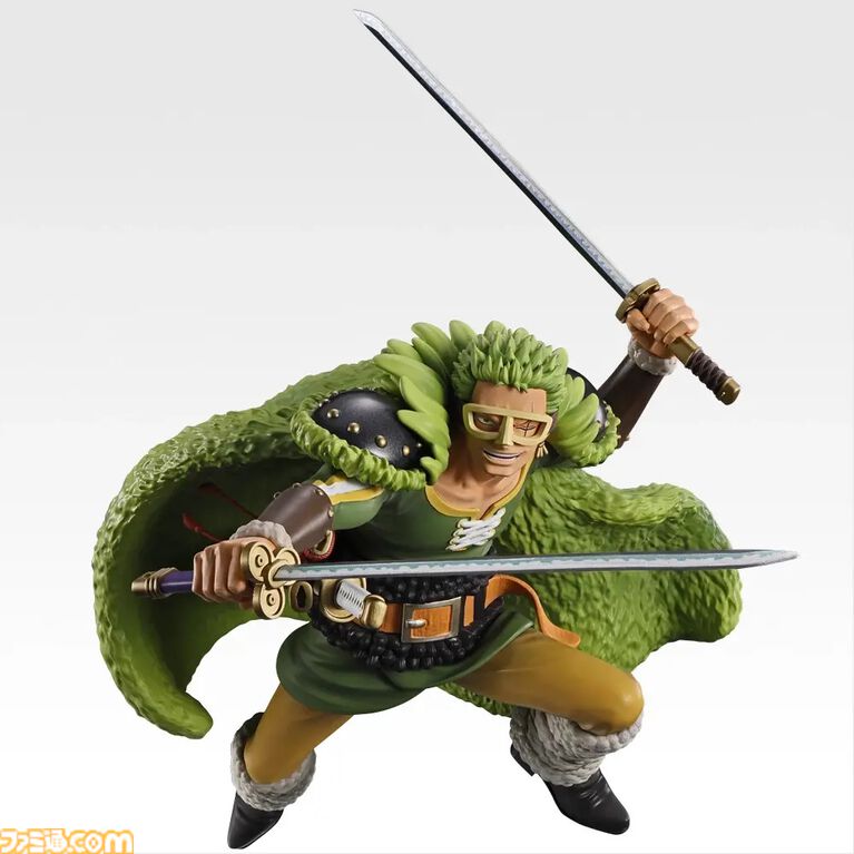 『ワンピース』エルバフ編一番くじ第2弾が本日(8/8)発売。両翼のゾロ、サンジが躍動感溢れるポーズで立体化。ラストワン賞は軍子宮