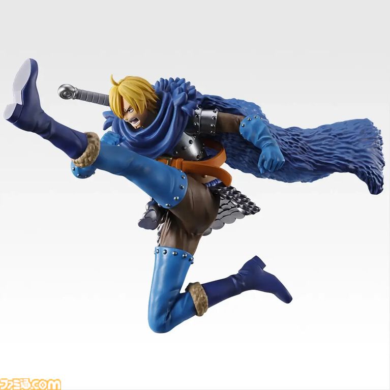 『ワンピース』エルバフ編一番くじ第2弾が本日(8/8)発売。両翼のゾロ、サンジが躍動感溢れるポーズで立体化。ラストワン賞は軍子宮
