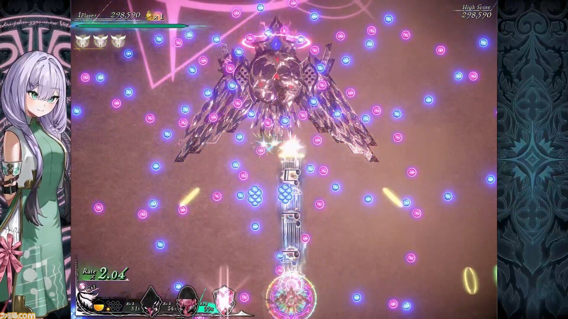 『カラドリウス2』Switch2、PS5、Steamで2026年冬発売決定。ダークゴシックな世界観の2D弾幕シューティングゲーム13年ぶりの完全新作が登場