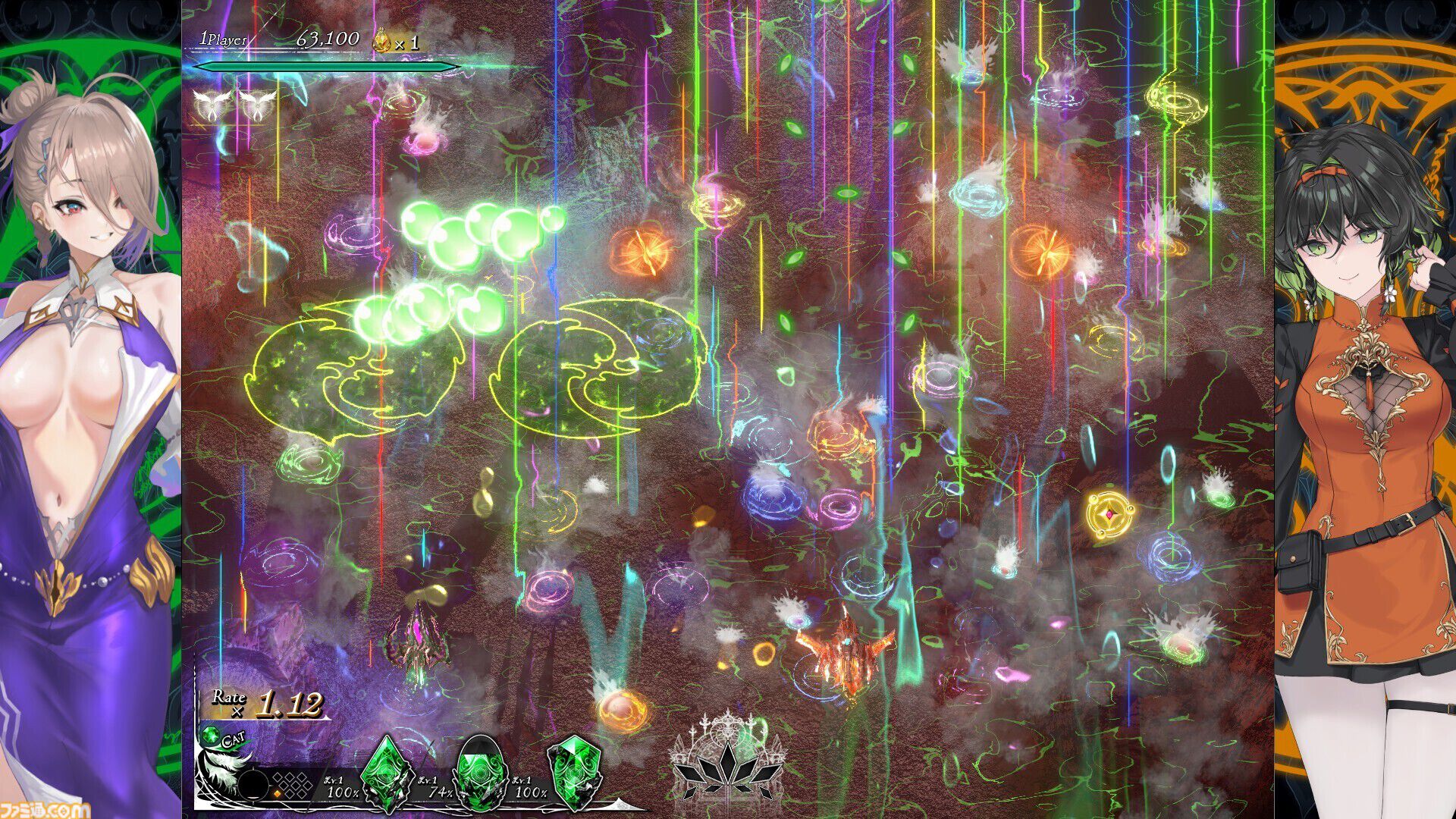 『カラドリウス2』Switch2、PS5、Steamで2026年冬発売決定。ダークゴシックな世界観の2D弾幕シューティングゲーム13年ぶりの完全新作が登場