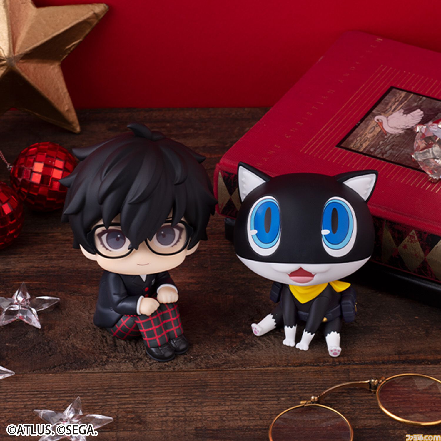 ペルソナ5 ザ・ロイヤル』主人公とモルガナのフィギュアが登場。こちら