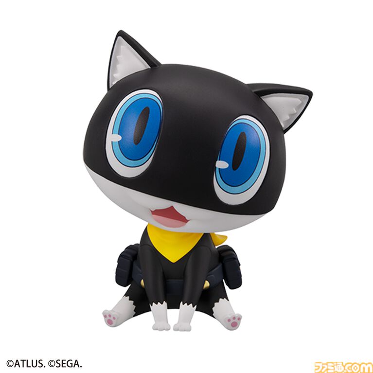 『ペルソナ5 ザ・ロイヤル』主人公とモルガナのフィギュアが登場。こちらを見上げるポージングがかわいい“るかっぷ”シリーズ