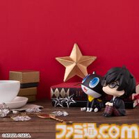 『ペルソナ5 ザ・ロイヤル』主人公とモルガナのフィギュアが登場。こちらを見上げるポージングがかわいい“るかっぷ”シリーズ