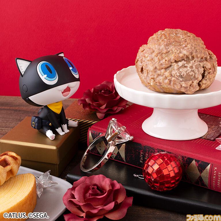 『ペルソナ5 ザ・ロイヤル』主人公とモルガナのフィギュアが登場。こちらを見上げるポージングがかわいい“るかっぷ”シリーズ