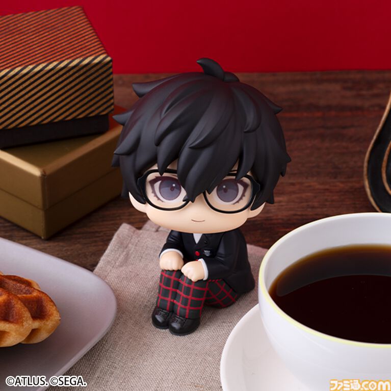『ペルソナ5 ザ・ロイヤル』主人公とモルガナのフィギュアが登場。こちらを見上げるポージングがかわいい“るかっぷ”シリーズ