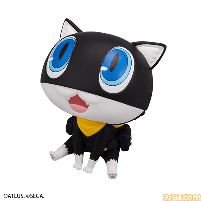 『ペルソナ5 ザ・ロイヤル』主人公とモルガナのフィギュアが登場。こちらを見上げるポージングがかわいい“るかっぷ”シリーズ