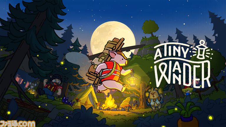 『A Tiny Wander』癒しの“ブタかわいい”知識アンロック系謎解きアドベンチャー、無料体験版が配信開始。お子さんも楽しみやすい“ルビモード”も搭載
