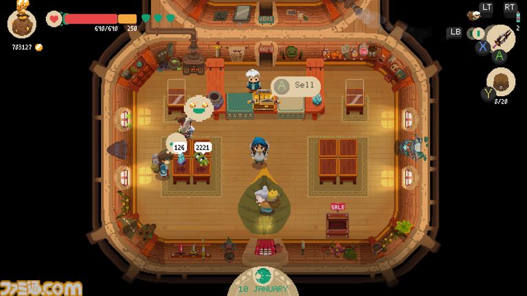 『ムーンライター』ダンジョン攻略×ショップ経営が楽しめる人気アクションRPG、Steamにて無料配布。続編『2』の正式リリースは9月2日に決定