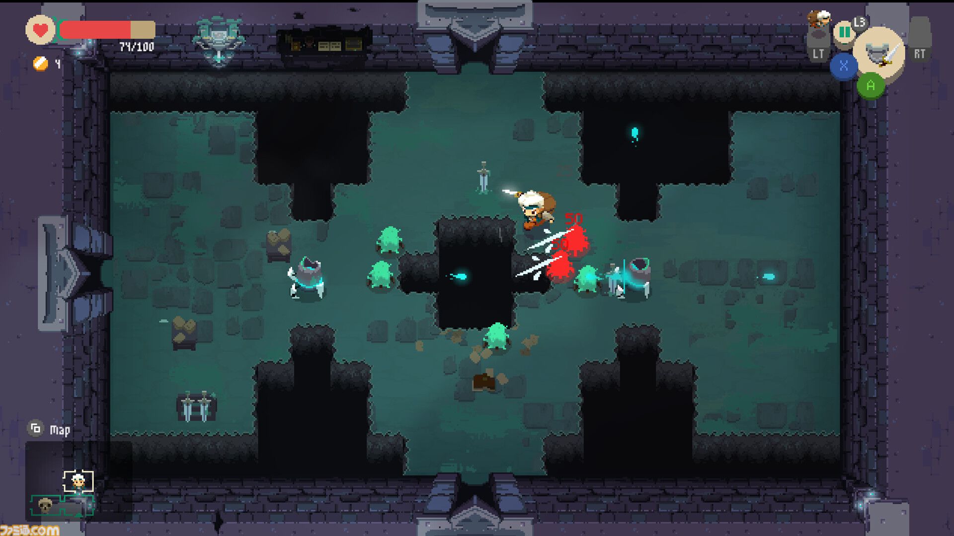 『ムーンライター』ダンジョン攻略×ショップ経営が楽しめる人気アクションRPG、Steamにて無料配布。続編『2』の正式リリースは9月2日に決定