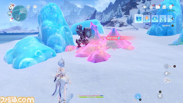 『原神』7.0でまさかのTPSになる。元素反応を使った銃撃戦が楽しい。新キャラ「オデット」や美しい雪景色など、見どころたくさんの「スネージナヤ」先行レビュー