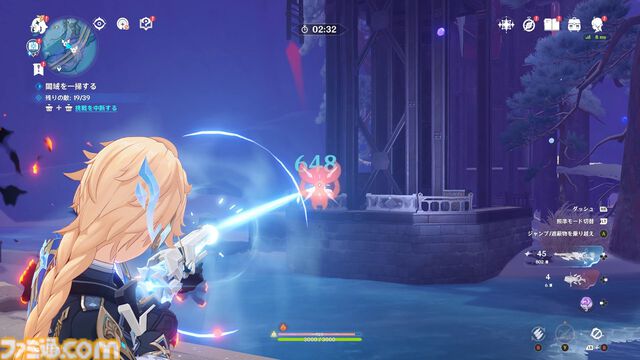 『原神』7.0でまさかのTPSになる。元素反応を使った銃撃戦が楽しい。新キャラ「オデット」や美しい雪景色など、見どころたくさんの「スネージナヤ」先行レビュー
