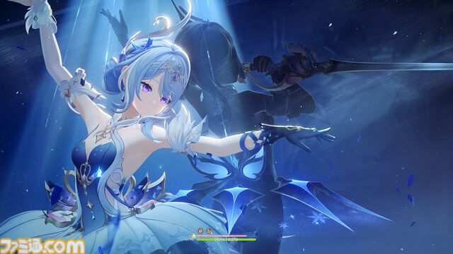 『原神』7.0でまさかのTPSになる。元素反応を使った銃撃戦が楽しい。新キャラ「オデット」や美しい雪景色など、見どころたくさんの「スネージナヤ」先行レビュー
