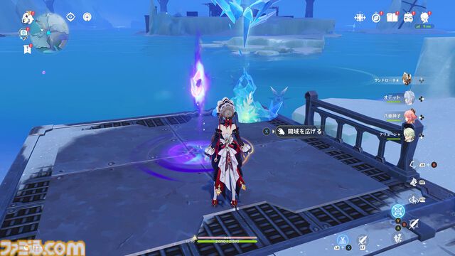 『原神』7.0でまさかのTPSになる。元素反応を使った銃撃戦が楽しい。新キャラ「オデット」や美しい雪景色など、見どころたくさんの「スネージナヤ」先行レビュー