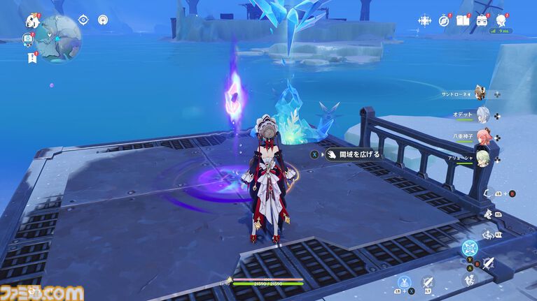 『原神』7.0でまさかのTPSになる。元素反応を使った銃撃戦が楽しい。新キャラ「オデット」や美しい雪景色など、見どころたくさんの「スネージナヤ」先行レビュー
