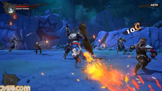 『Swords & Slippers』セクシーな白雪姫、赤ずきん、ラプンツェルが戦う注目作のSteamストアページが公開。ポーランドのスタジオが贈るローグライトアクション