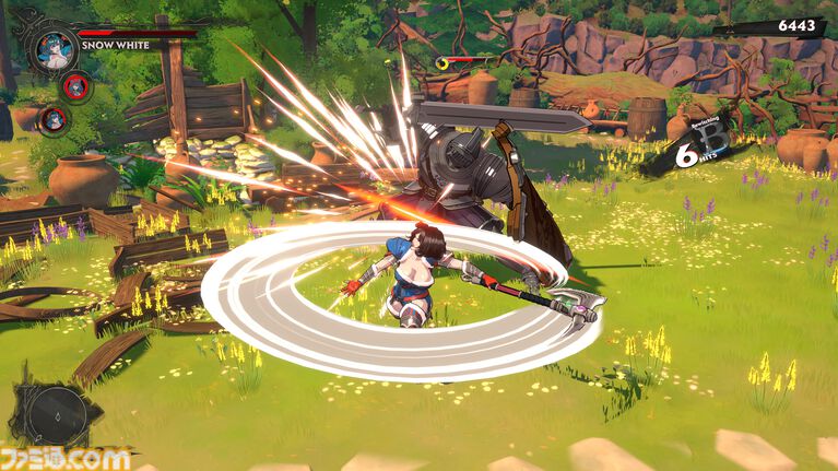 『Swords & Slippers』セクシーな白雪姫、赤ずきん、ラプンツェルが戦う注目作のSteamストアページが公開。ポーランドのスタジオが贈るローグライトアクション