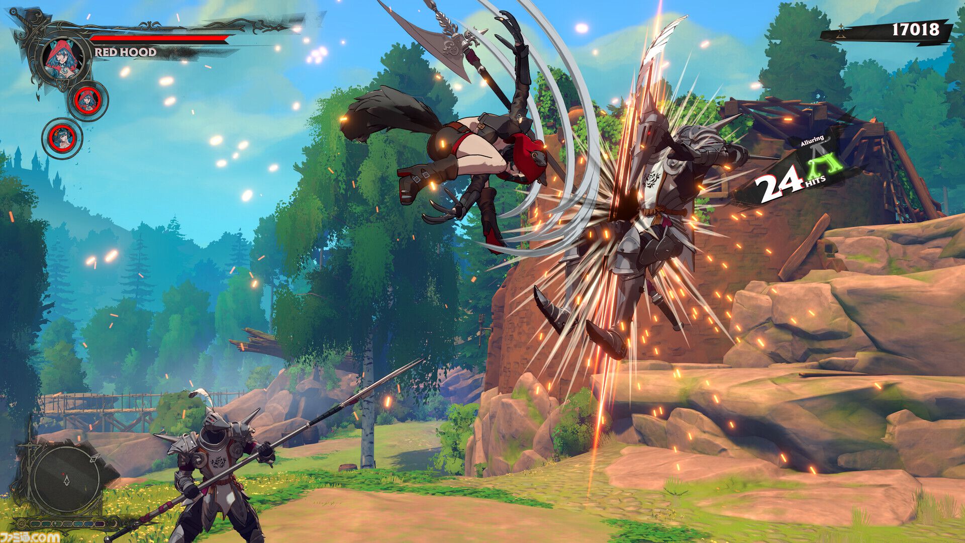 『Swords & Slippers』セクシーな白雪姫、赤ずきん、ラプンツェルが戦う注目作のSteamストアページが公開。ポーランドのスタジオが贈るローグライトアクション