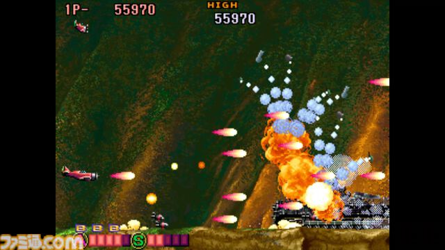 未発売の『キメラビースト』が『ジャレコアーケードコレクション』に収録。『P-47 ACES』『ビッグラン』など、未発表だった収録タイトル12作品が公開