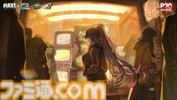 【NIKKE × ペルソナ】『P3R』アイギス、『P4G』天城雪子、『P5R』新島真が描かれたコラボキービジュアル解禁。「指揮官、謎の来訪者の予想は当たりましたか？」