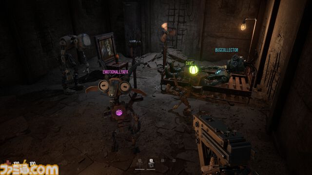 『GRAIN ROT』4人マルチ対応の協力型脱出ホラーが配信開始。家作りのためにオンボロ木製人形が超危険な地下遺跡を冒険。死んでも魂として探索に参加できる