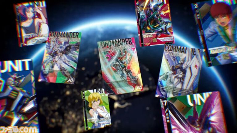 『機動戦士ガンダム アーセナルコマンダー』が発表。人気アーケードゲーム『アーセナルベース』の続編。1対1から三つ巴になるなどルールは一新。過去カードも使用可