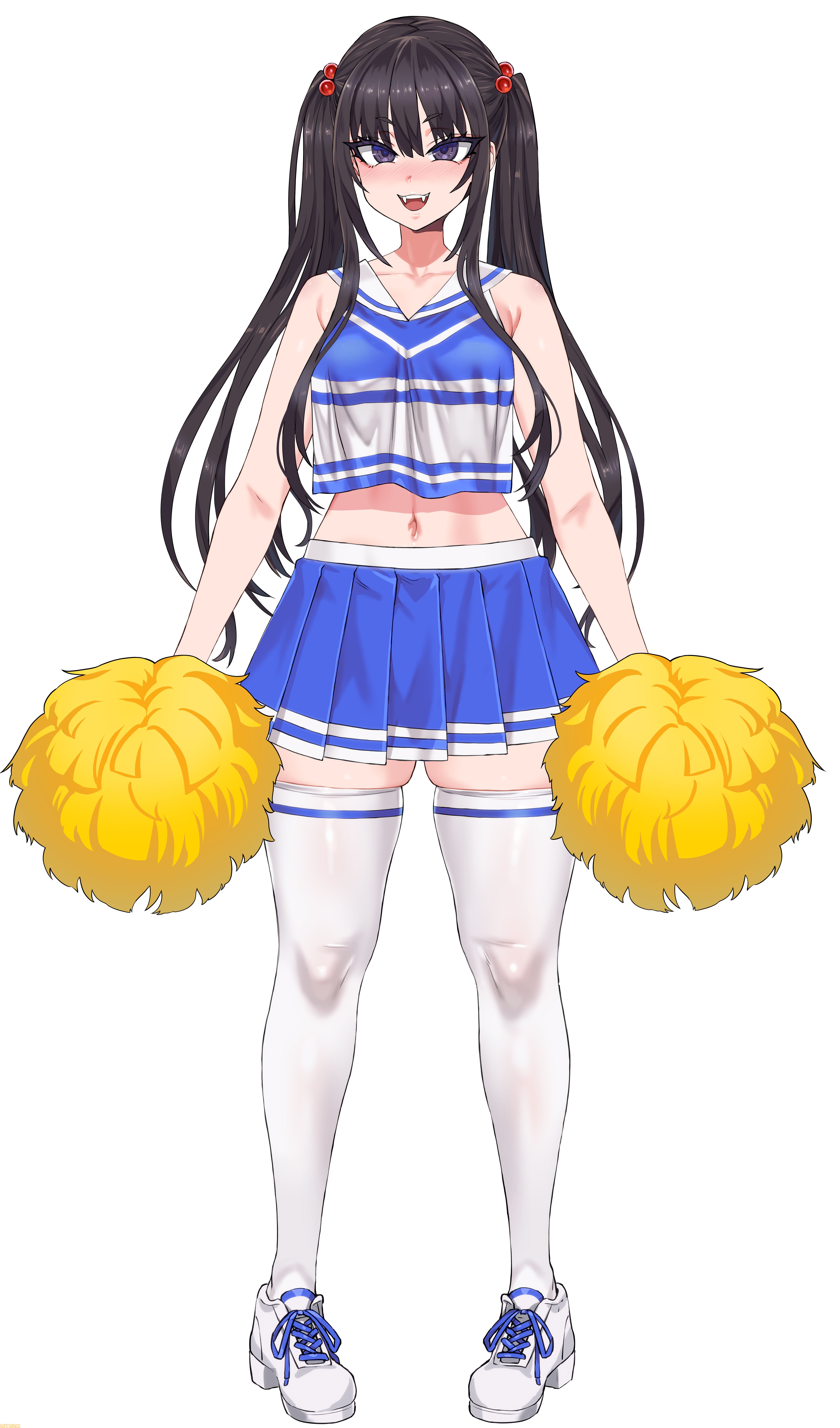 『がんばれ！チアリズム』生意気な少女（声：陽向葵ゅか）にチアダンスを指導するフィットネスリズムアクション。プレイ中には600ワード以上の煽りボイスが飛んでくる【ざぁこ♡】