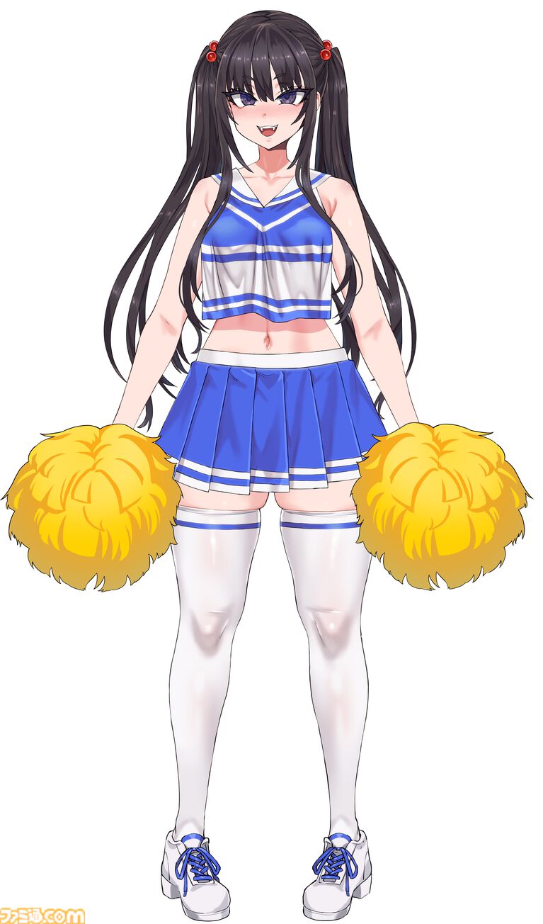 『がんばれ!チアリズム』生意気な少女(声:陽向葵ゅか)にチアダンスを指導するフィットネスリズムアクション。プレイ中には600ワード以上の煽りボイスが飛んでくる【ざぁこ♡】
