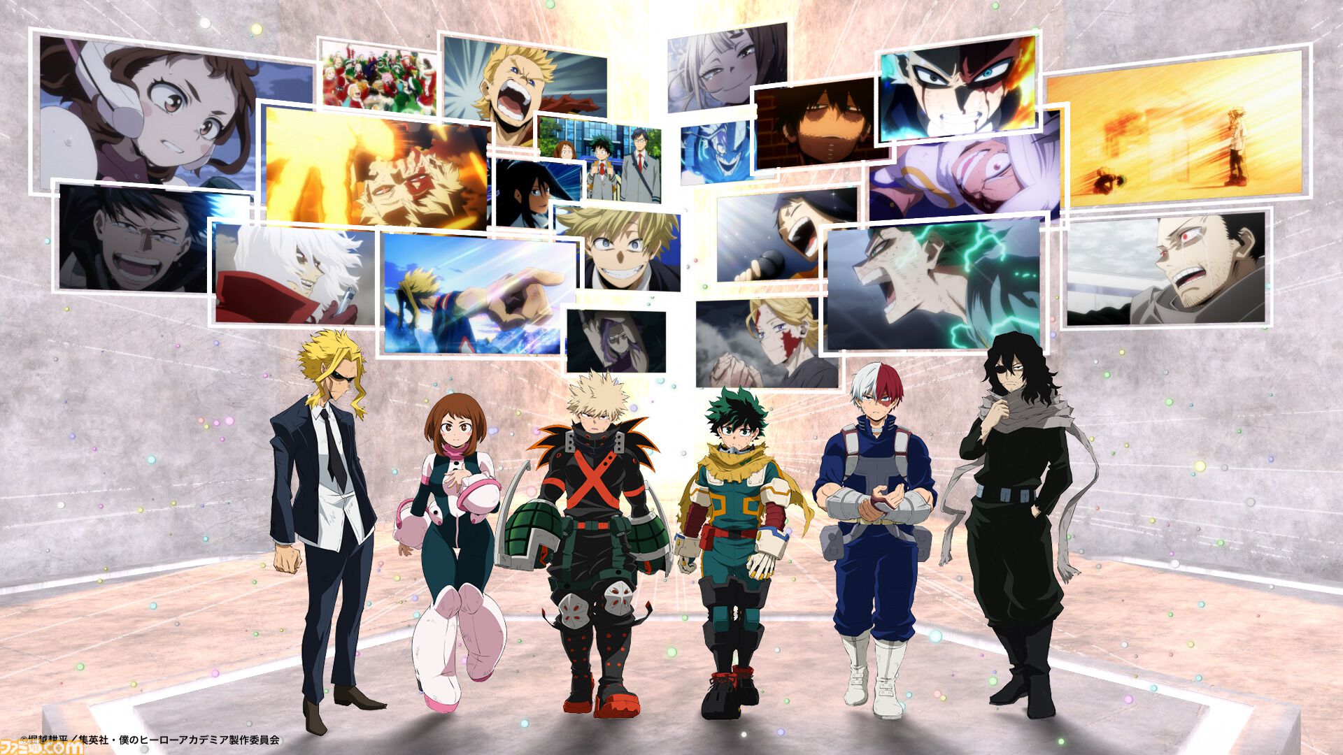 『ヒロアカ』VR空間に再現された雄英高校やデクの部屋を巡る、VRChatで展示イベントが開催決定。VRゴーグルなしでも参加できる