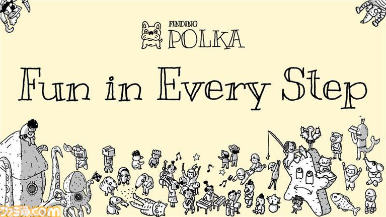 『Finding Polka』ボールペン絵の犬さがしアドベンチャー。セリフや言葉なしで繋がっていく友達はきっと助けてくれる【本日配信】