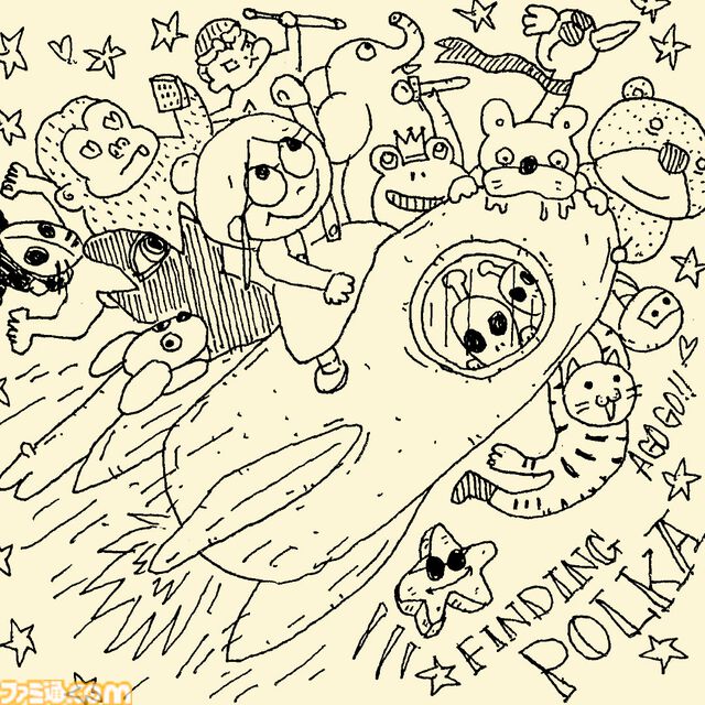 『Finding Polka』ボールペン絵の犬さがしアドベンチャー。セリフや言葉なしで繋がっていく友達はきっと助けてくれる【本日配信】