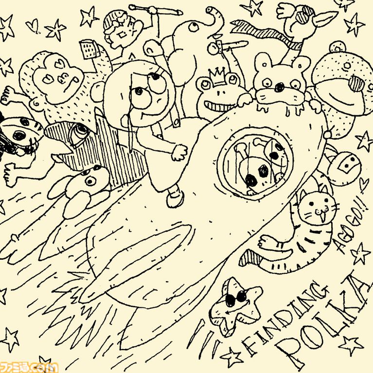 『Finding Polka』ボールペン絵の犬さがしアドベンチャー。セリフや言葉なしで繋がっていく友達はきっと助けてくれる【本日配信】