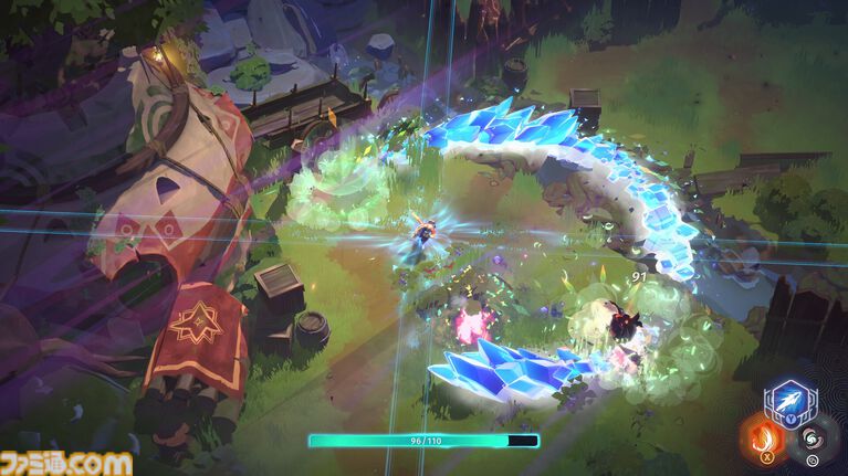 『ミストラリアの反響』“自分だけのオリジナル魔法”で過去に囚われた世界を救う超高速アクションローグライクが早期アクセス開始