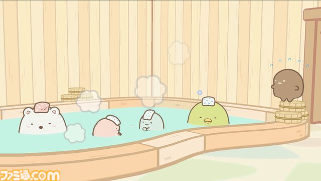 『すみっコぐらし ぽかぽか温泉にようこそ』Switch 2で11月19日発売。すみっコたちと温泉旅館をお手伝いするシリーズ最新作
