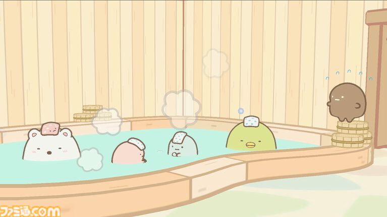 『すみっコぐらし ぽかぽか温泉にようこそ』Switch 2で11月19日発売。すみっコたちと温泉旅館をお手伝いするシリーズ最新作