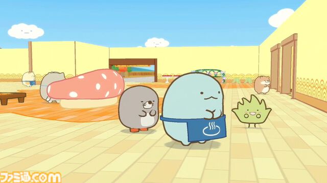 『すみっコぐらし ぽかぽか温泉にようこそ』Switch 2で11月19日発売。すみっコたちと温泉旅館をお手伝いするシリーズ最新作