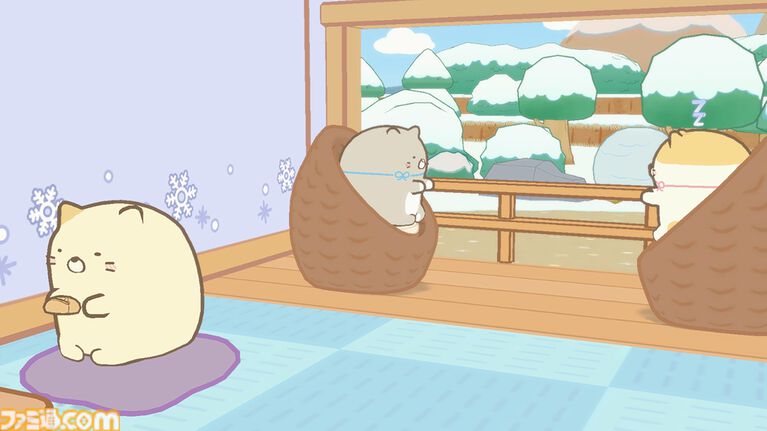 『すみっコぐらし ぽかぽか温泉にようこそ』Switch 2で11月19日発売。すみっコたちと温泉旅館をお手伝いするシリーズ最新作