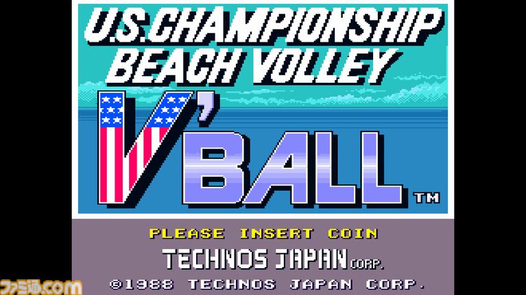 【アケアカ】『ビーチバレー V'BALL』8月13日配信。サーブやスパイクなどリアルなアクションを駆使して楽しむビーチバレーゲーム