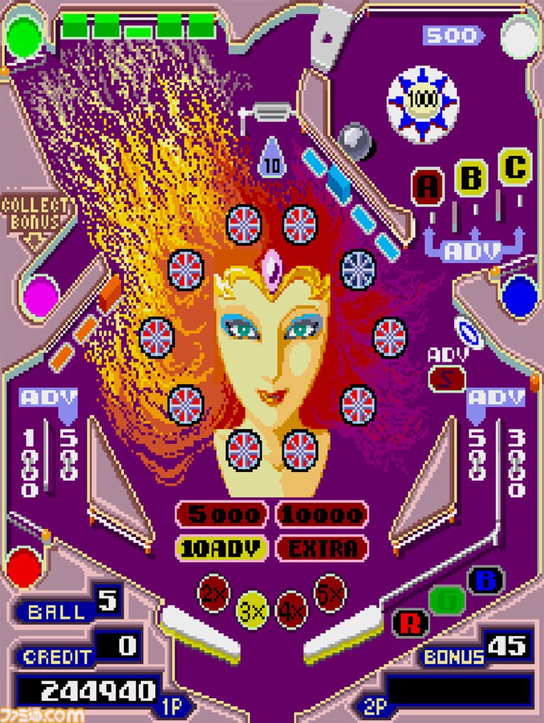 【アケアカ】『ピンボールアクション』が復刻。1985年の名作ピンボールにタイムアタックや巻き戻し機能搭載、8月13日発売