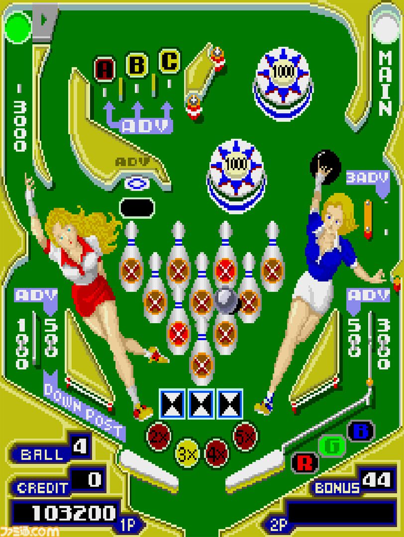 【アケアカ】『ピンボールアクション』が復刻。1985年の名作ピンボールにタイムアタックや巻き戻し機能搭載、8月13日発売