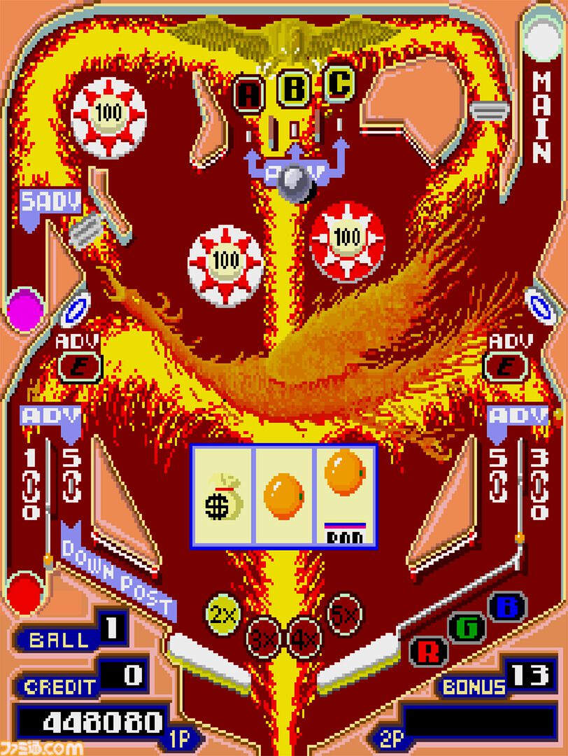 【アケアカ】『ピンボールアクション』が復刻。1985年の名作ピンボールにタイムアタックや巻き戻し機能搭載、8月13日発売