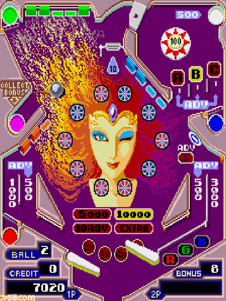 【アケアカ】『ピンボールアクション』が復刻。1985年の名作ピンボールにタイムアタックや巻き戻し機能搭載、8月13日発売