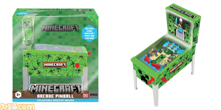 『マイクラ』帯電クリーパーとゴールドスティーブのスクイーズが発売。ブロックを削る発掘キットやエンダーマンのセンサーライトなど全7アイテムが予約受付中