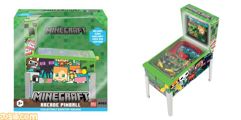 『マイクラ』帯電クリーパーとゴールドスティーブのスクイーズが発売。ブロックを削る発掘キットやエンダーマンのセンサーライトなど全7アイテムが予約受付中